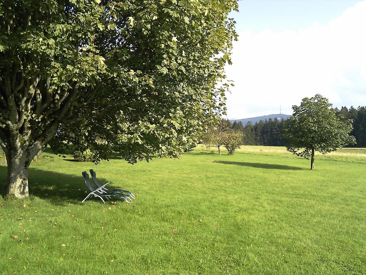 Ferienhof Höhenluft Bischofsgrün Exterior foto